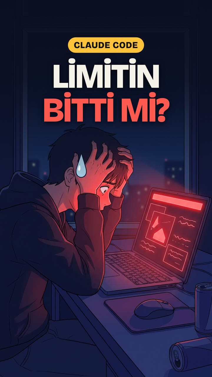 Claude Code limitini ve token'larını prompt'un altında anlık gör